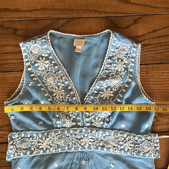 Plenty Embroidered Viscose Top Size 6 - Picture 10 of 10